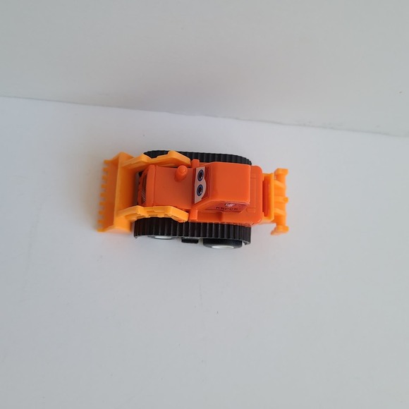 5/$12 Sanlebi Toy Orange Mini Vehicle Pull Back & Go Construction Plow Eyes 2.5" - Picture 8 of 10